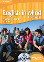 English in Mind Starter Level Student's Book with DVD-ROM